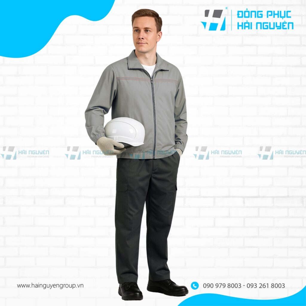 Đồng phục áo khoác gió công nhân