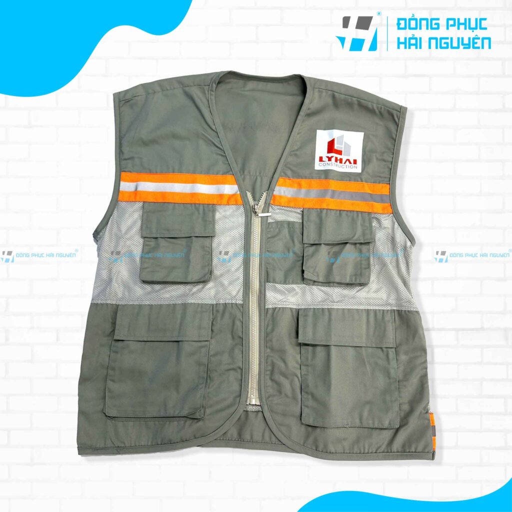 áo gile phản quang bảo hộ lao động giá tốt tại tân phú