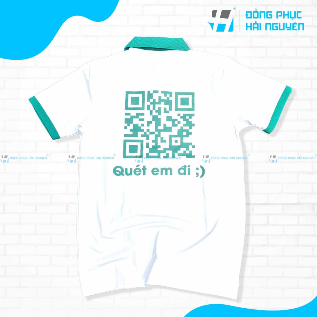 Mặt sau in mã QR siêu tiện lợi