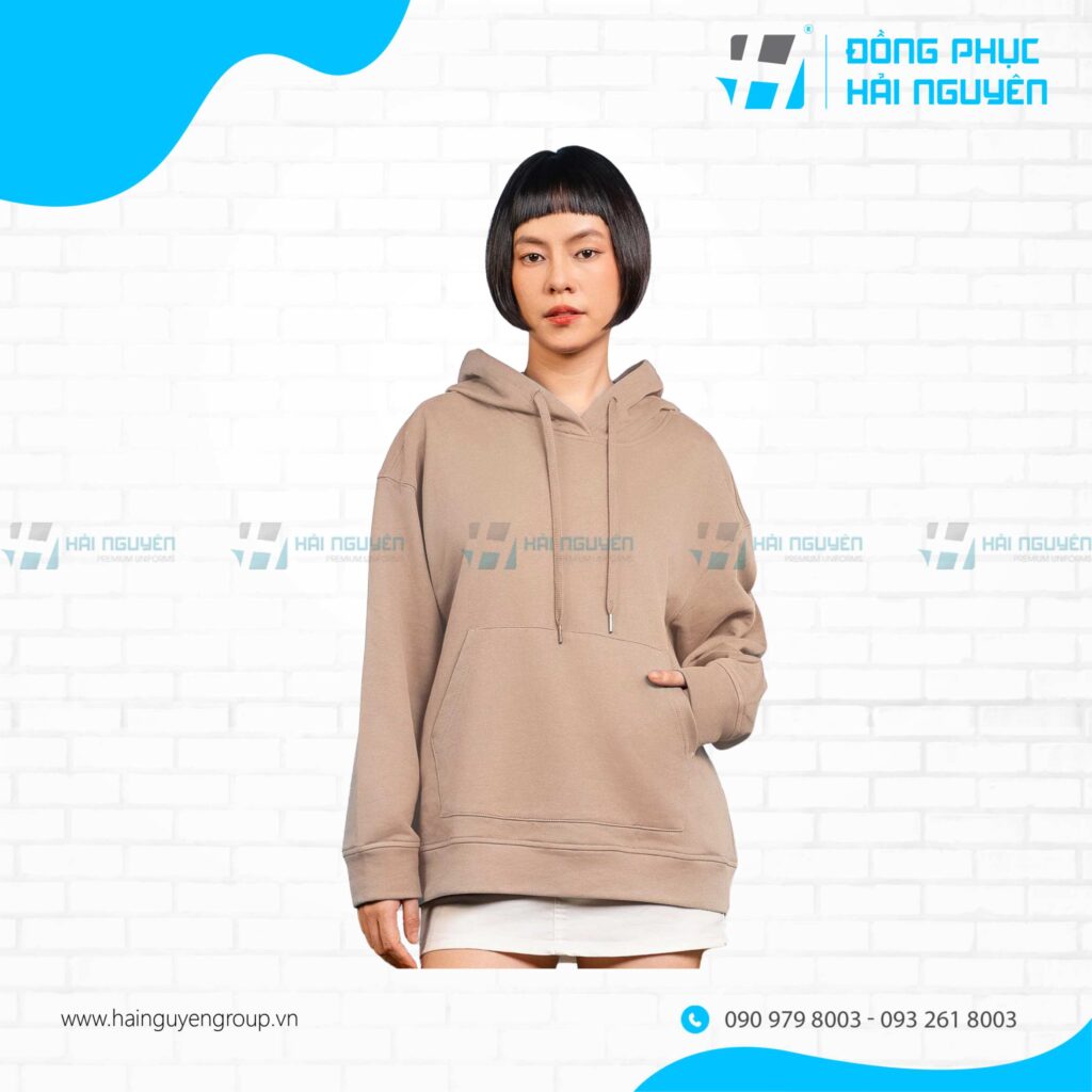 mẫu áo khoác hoodie nỉ giữ ấm tốt cho mùa đông