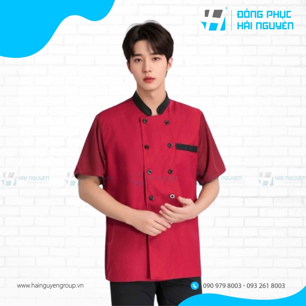 Áo bếp cổ trụ