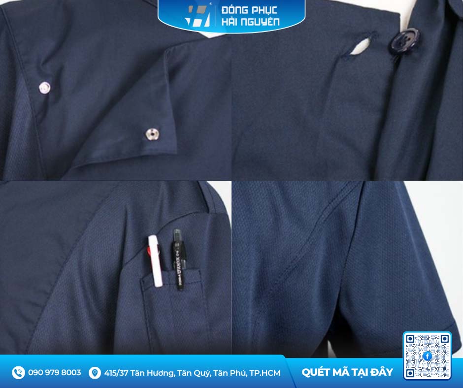 Cận cảnh áo bếp chất lượng