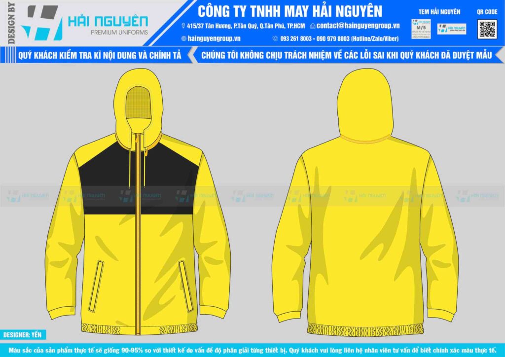 địa chỉ may áo khoác đồng phục theo yêu cầu tại tp.hcm
