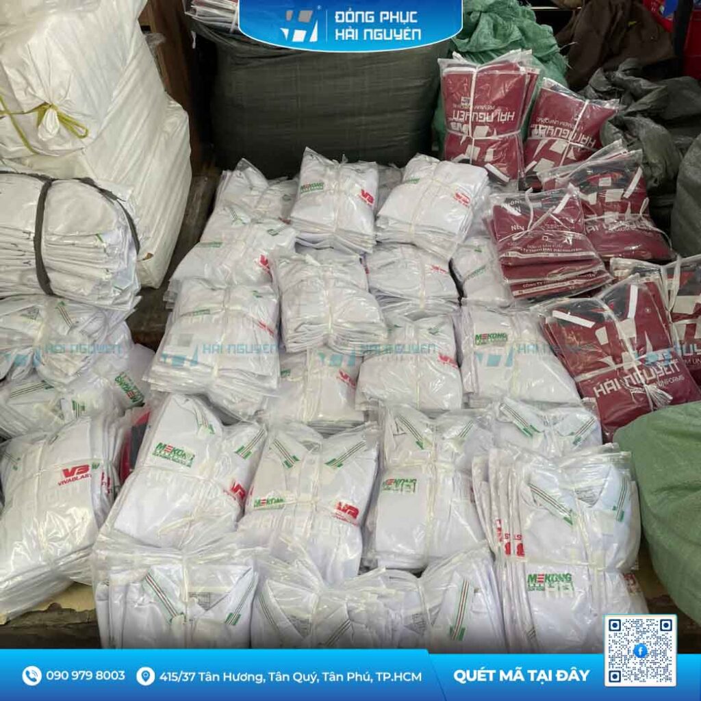 Đặt may số lượng lớn tại xưởng may Hải Nguyên