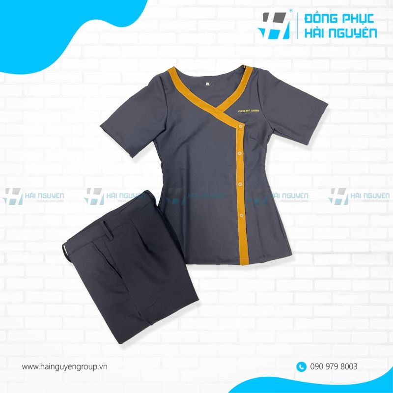 Bộ quần áo spa nữ truyền thống