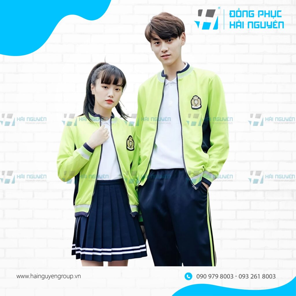 Giới thiệu áo khoác đồng phục học sinh