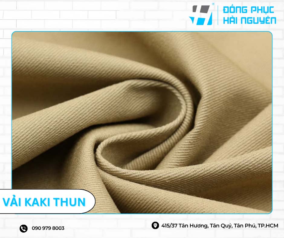 Chất vải kaki thun