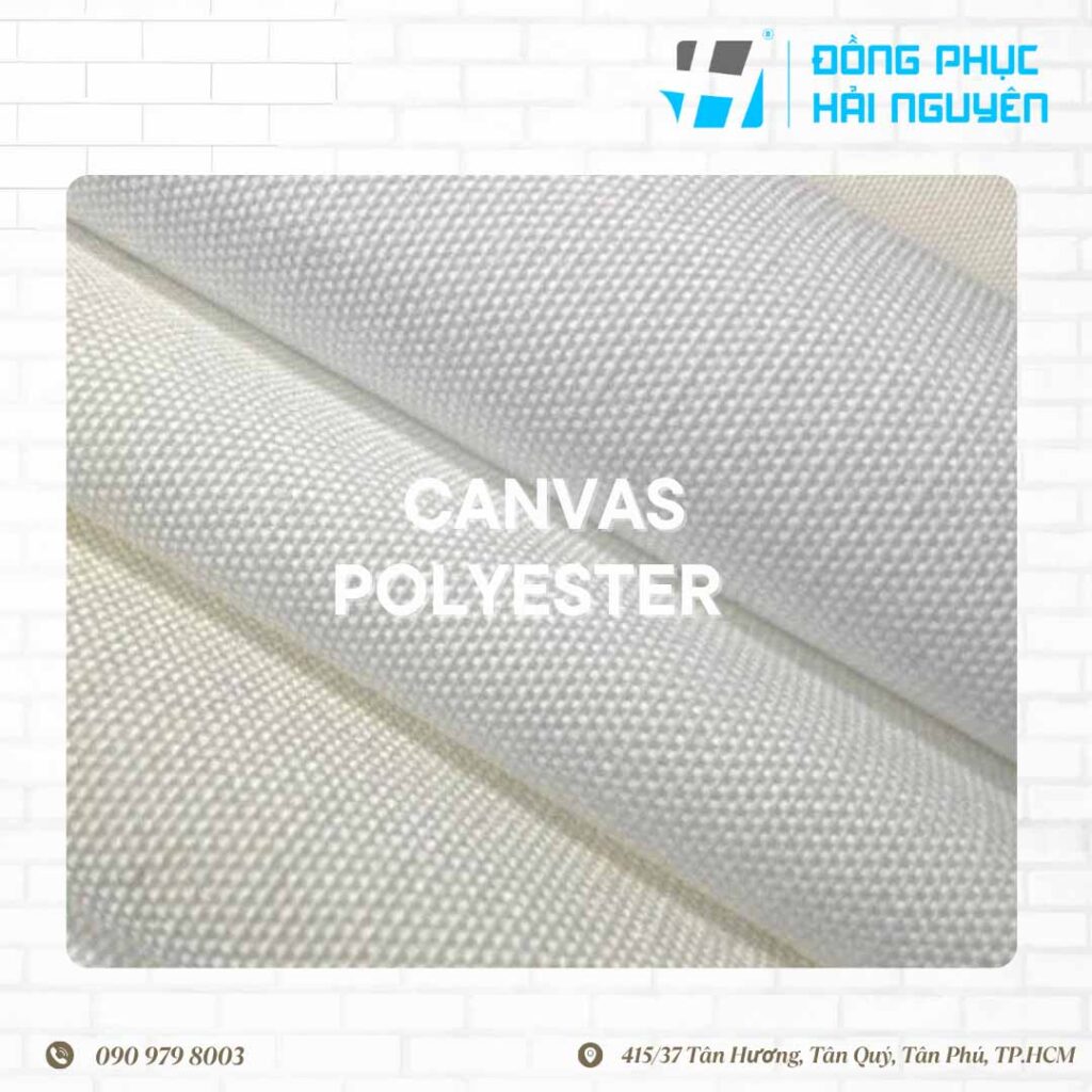 Vải canvas polyester