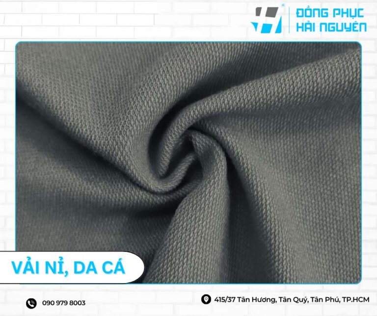 Chất Vải Nỉ, Da Cá