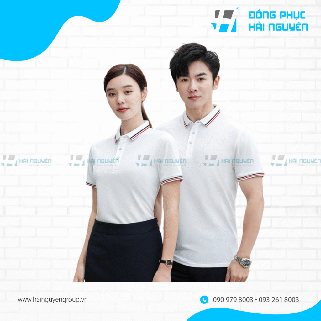 polo cổ sơ mi cách điệu