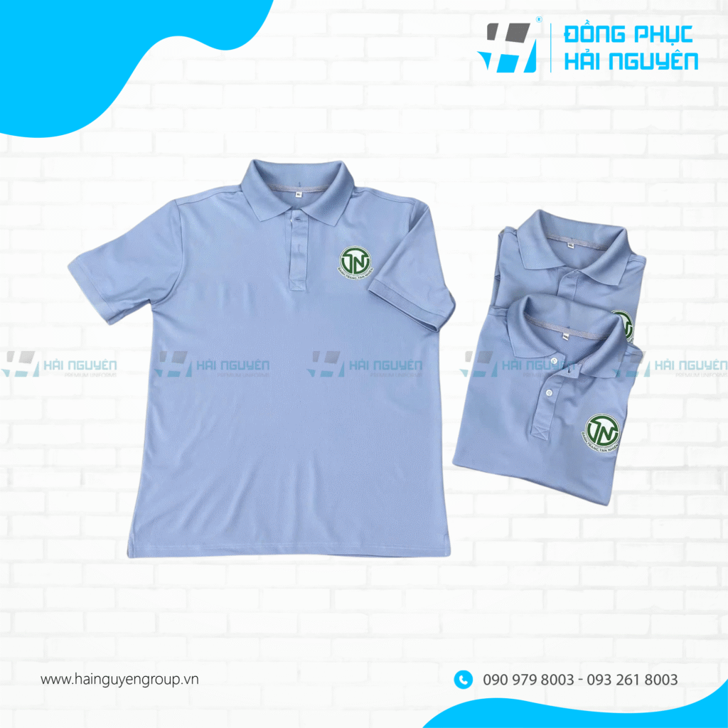 In logo trên ngực áo thun in theo yêu cầu