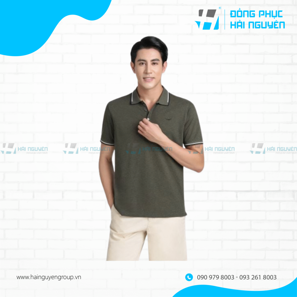 Đồng phục áo thun polo dáng Classic Fit