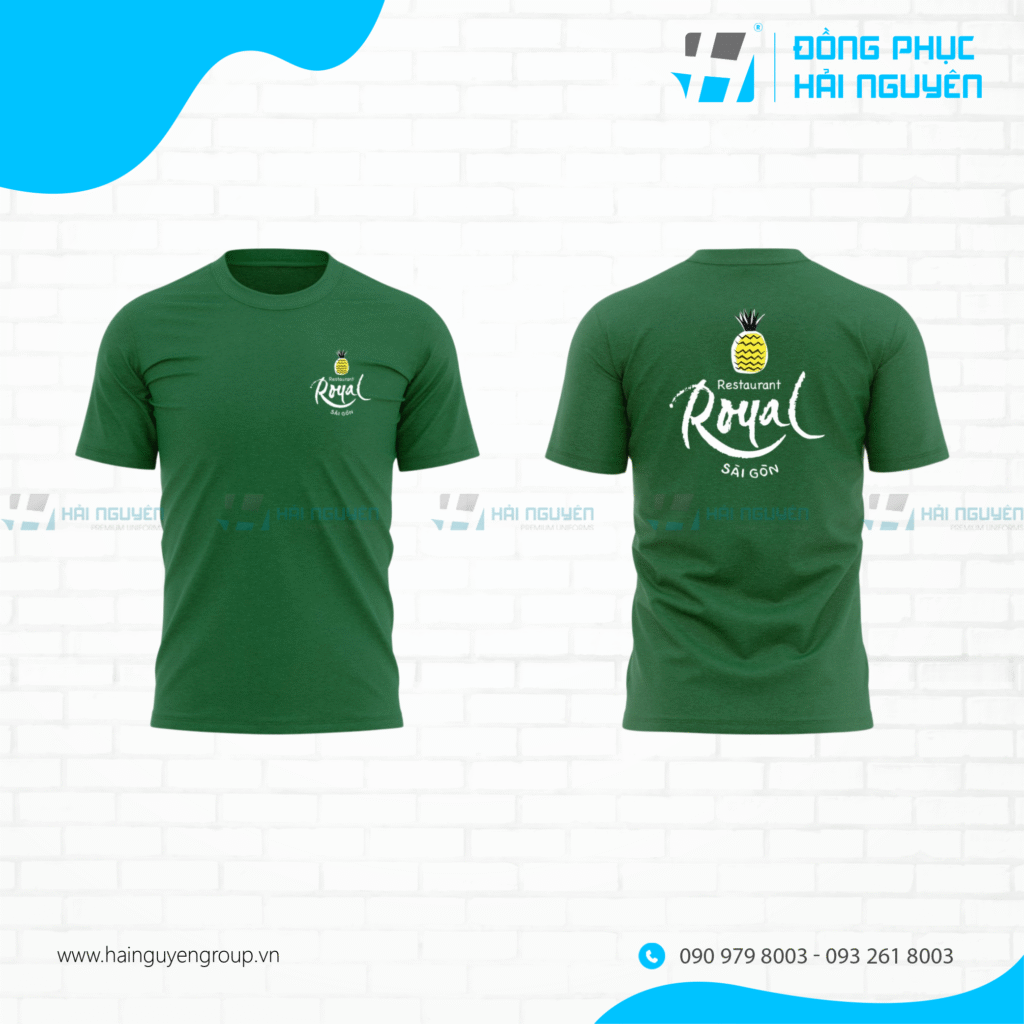 Áo đồng phục cổ tròn