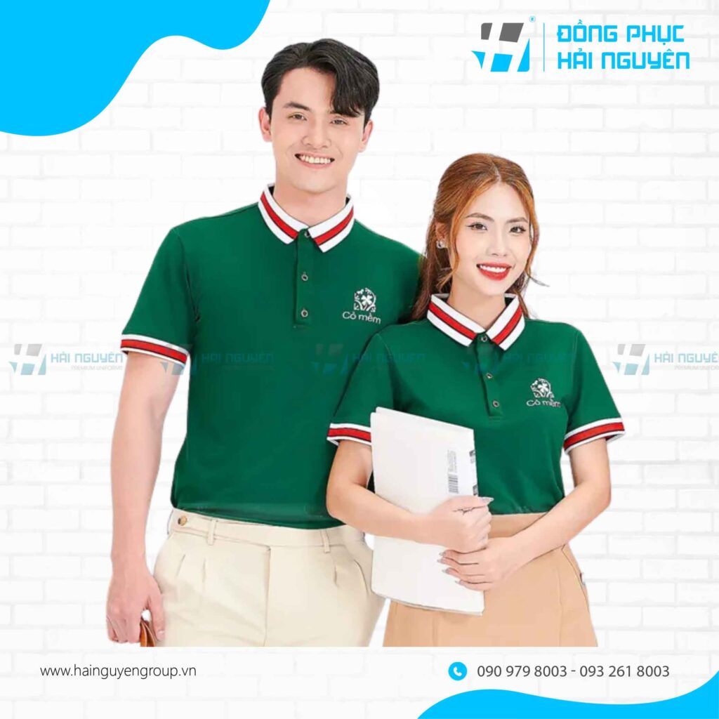 Gợi ý các chất liệu và kiểu dáng cho mẫu áo polo đồng phục doanh nghiệp