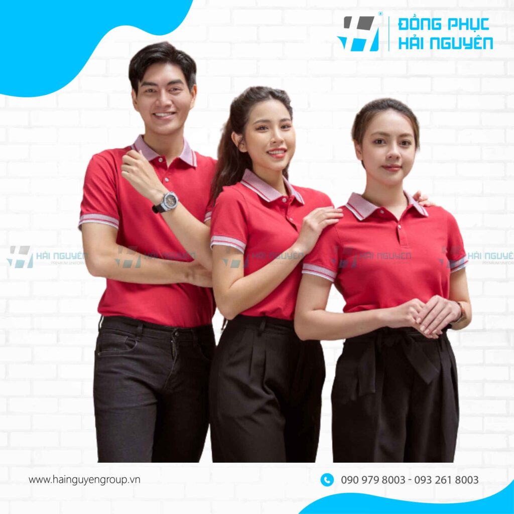 May áo thun đồng phục tại Đồng phục Hải Nguyên