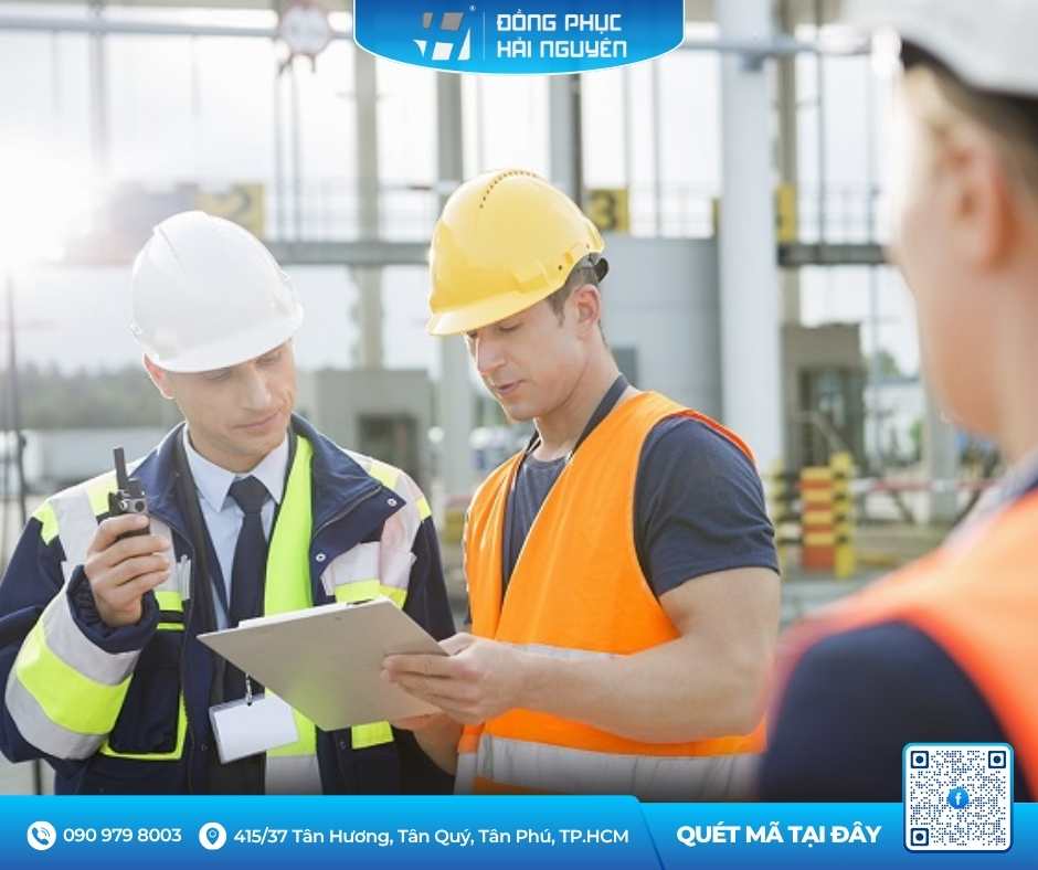 cửa hàng bán đồng phục bảo hộ áo gile phản quang giá rẻ tại tân phú