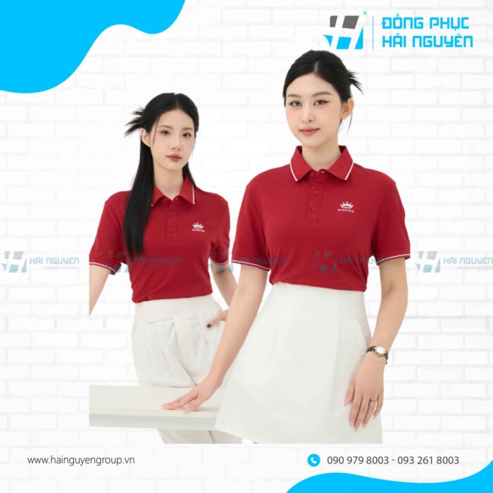 Đặt May Áo Đồng Phục Polo Giá Rẻ In Logo Tại TPHCM