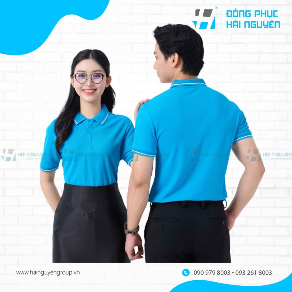 Chất liệu vải may đồng phục áo thun công ty
