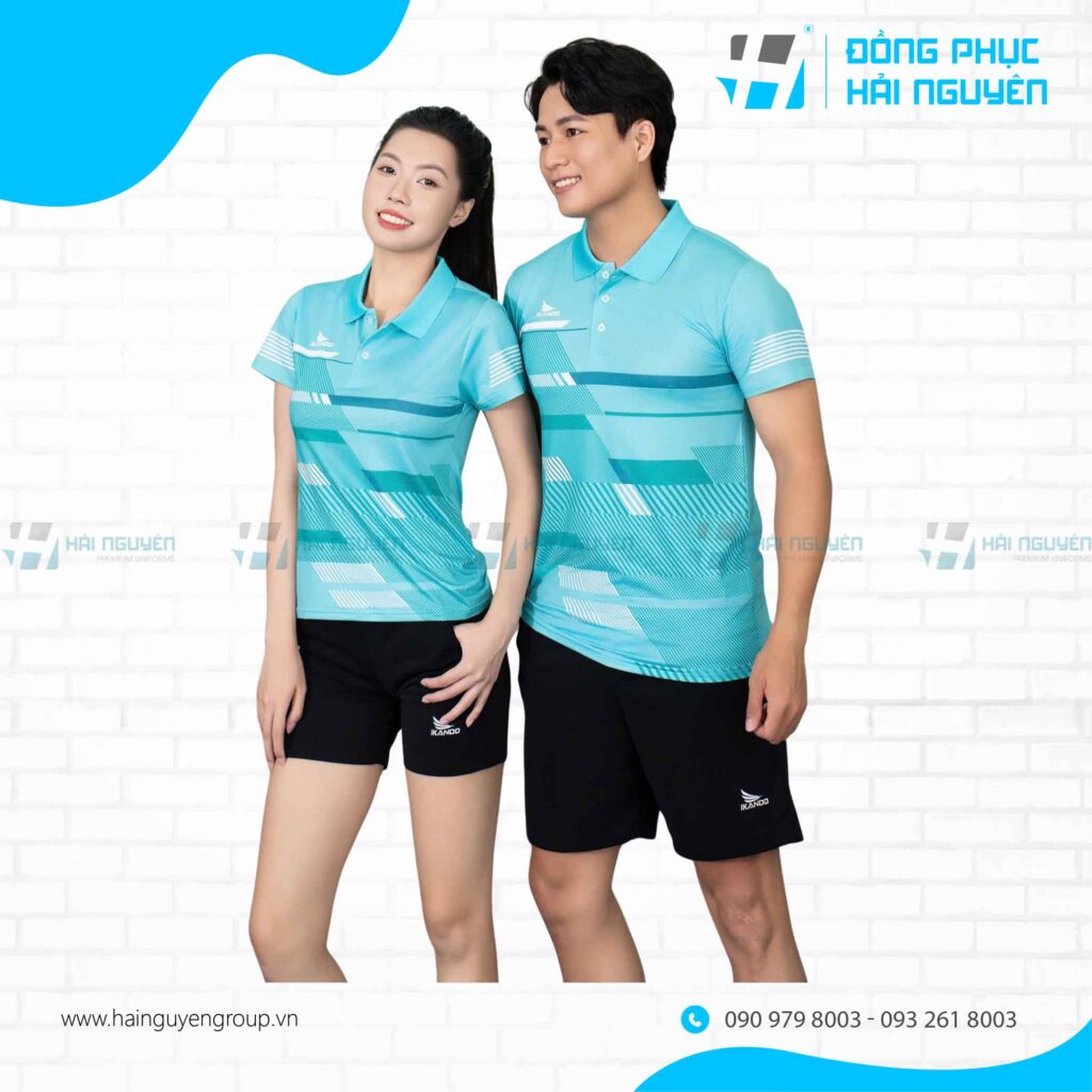 Mẫu áo thun thể thao cổ polo
