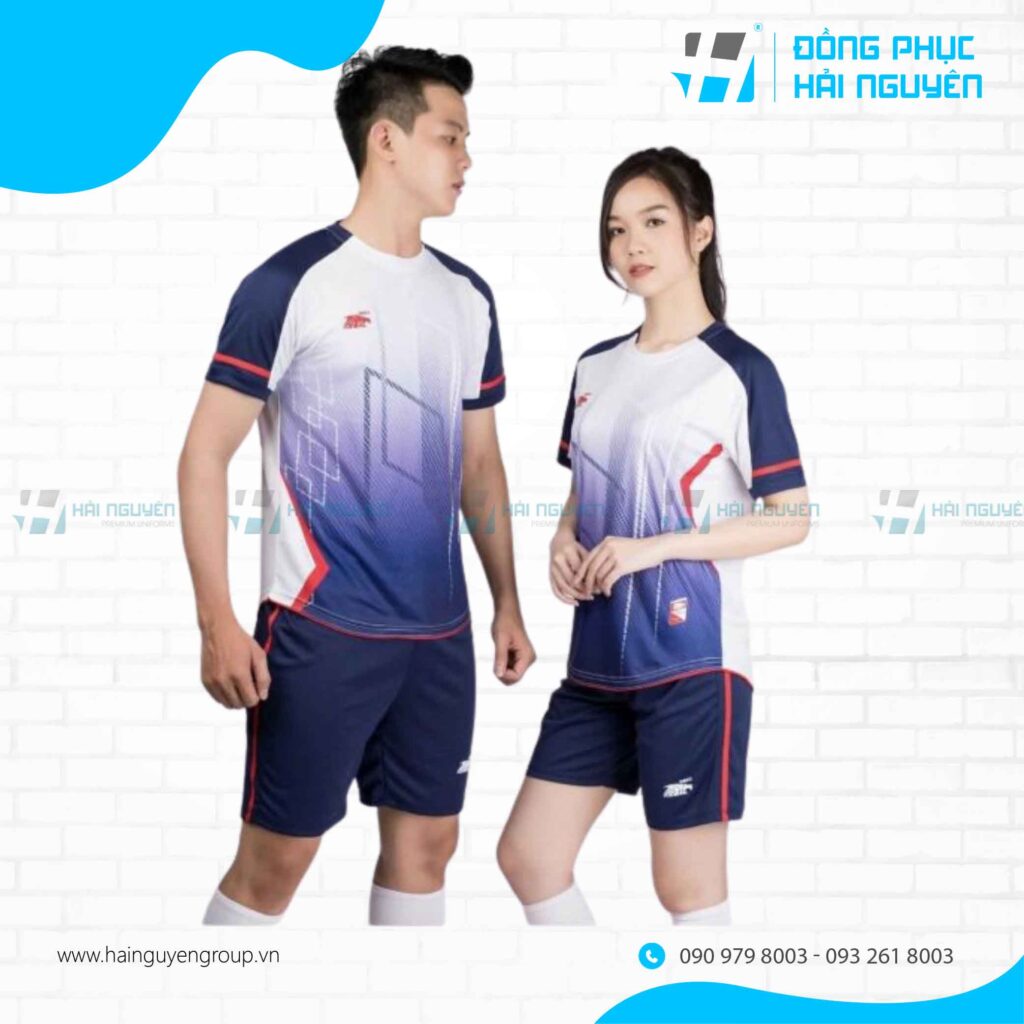 Mẫu áo thun thể thao in số sau lưng