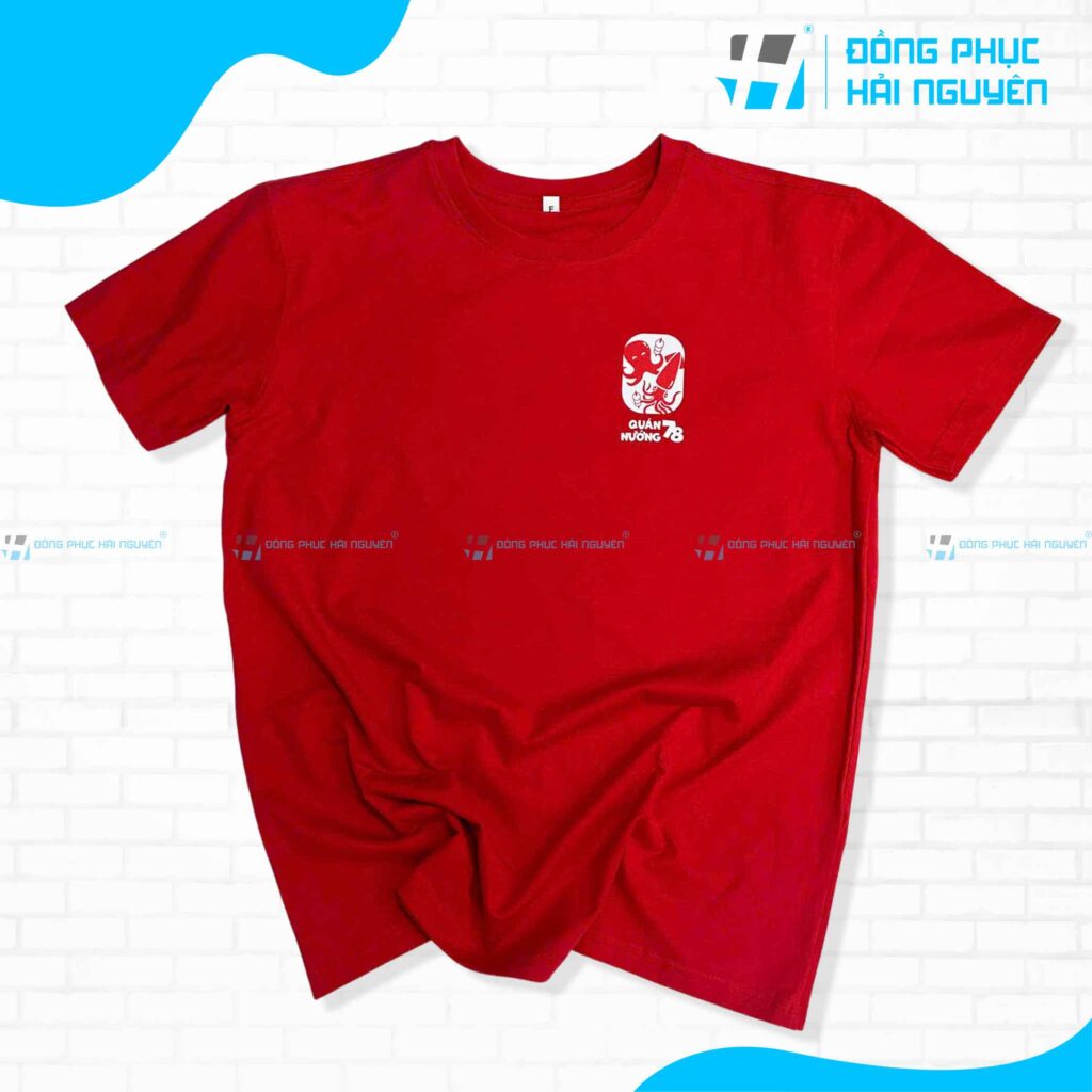 Áo thun đồng phục cổ tròn