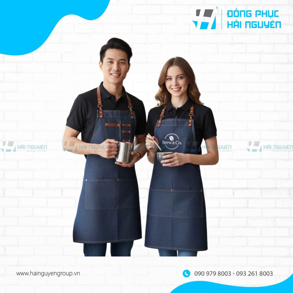 Tạp dề thiết kế theo yêu cầu