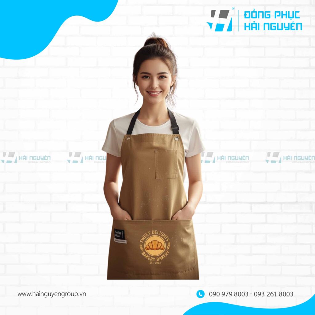 Tạp dề thiết kế theo yêu cầu