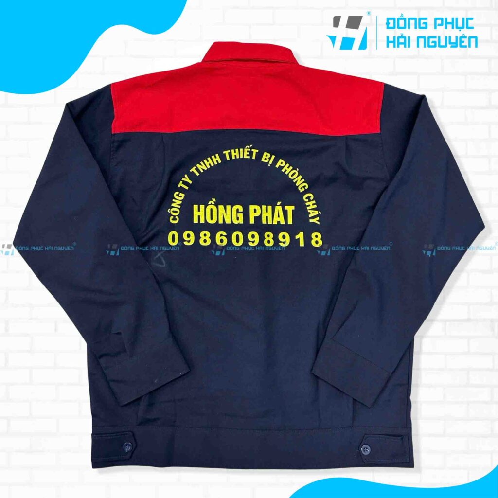 Các mẫu áo khoác bảo hộ lao động chống nước