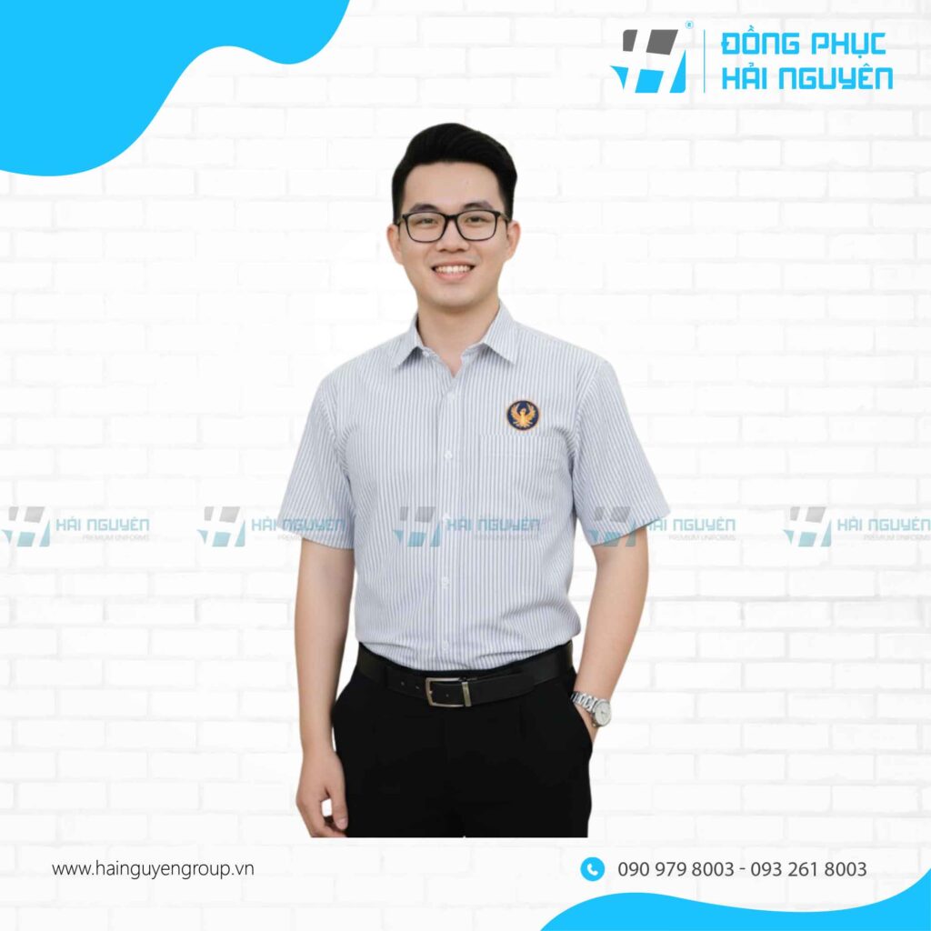 Áo sơ mi họa tiết kẻ sọc