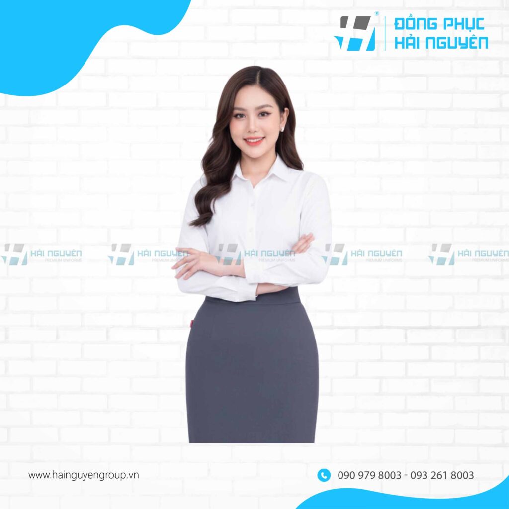 Áo sơ mi nữ trơn