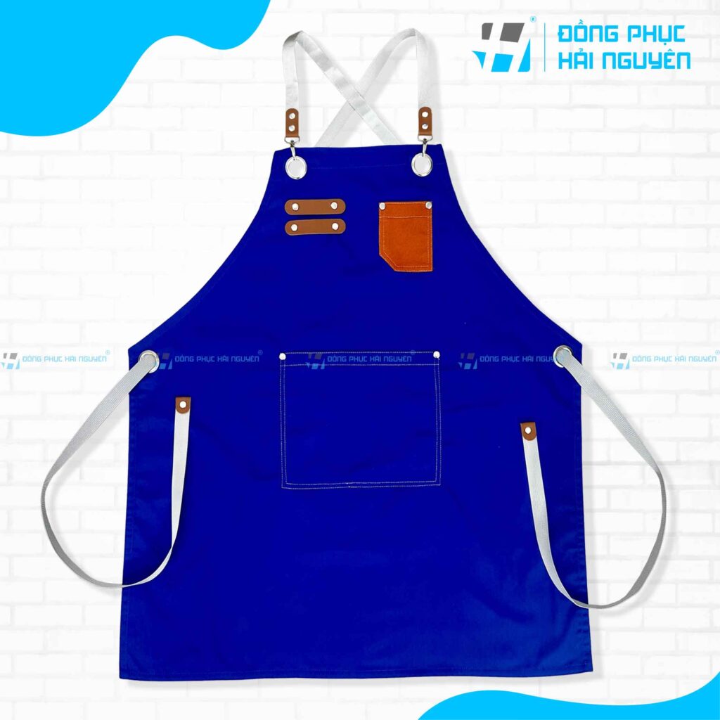 Tạp dề dây chéo phối màu