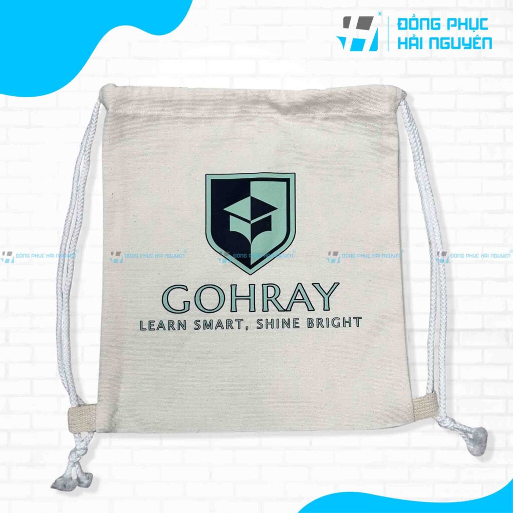 May túi vải bố tại Đồng phục Hải Nguyên