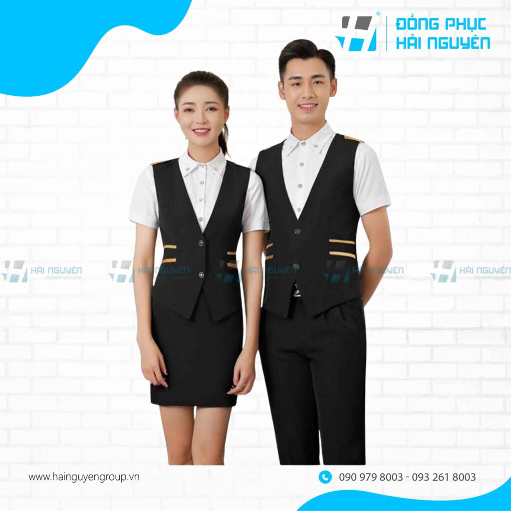 Bảng giá may đồng phục quản lý nhà hàng