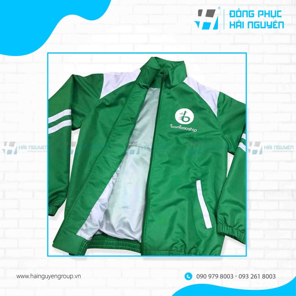 Đặt may áo khoác giá sỉ tại Đồng phục Hải Nguyên