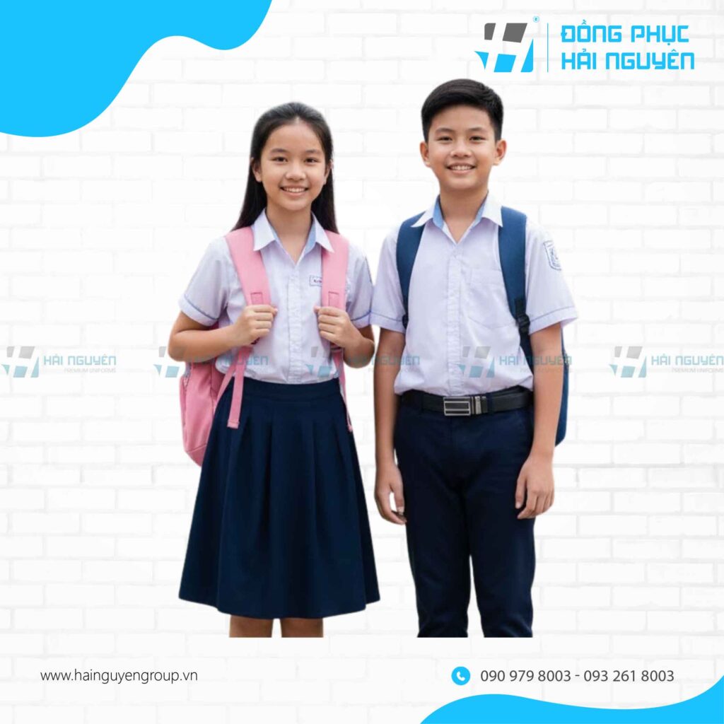 Mẫu đồng phục học sinh cấp 2