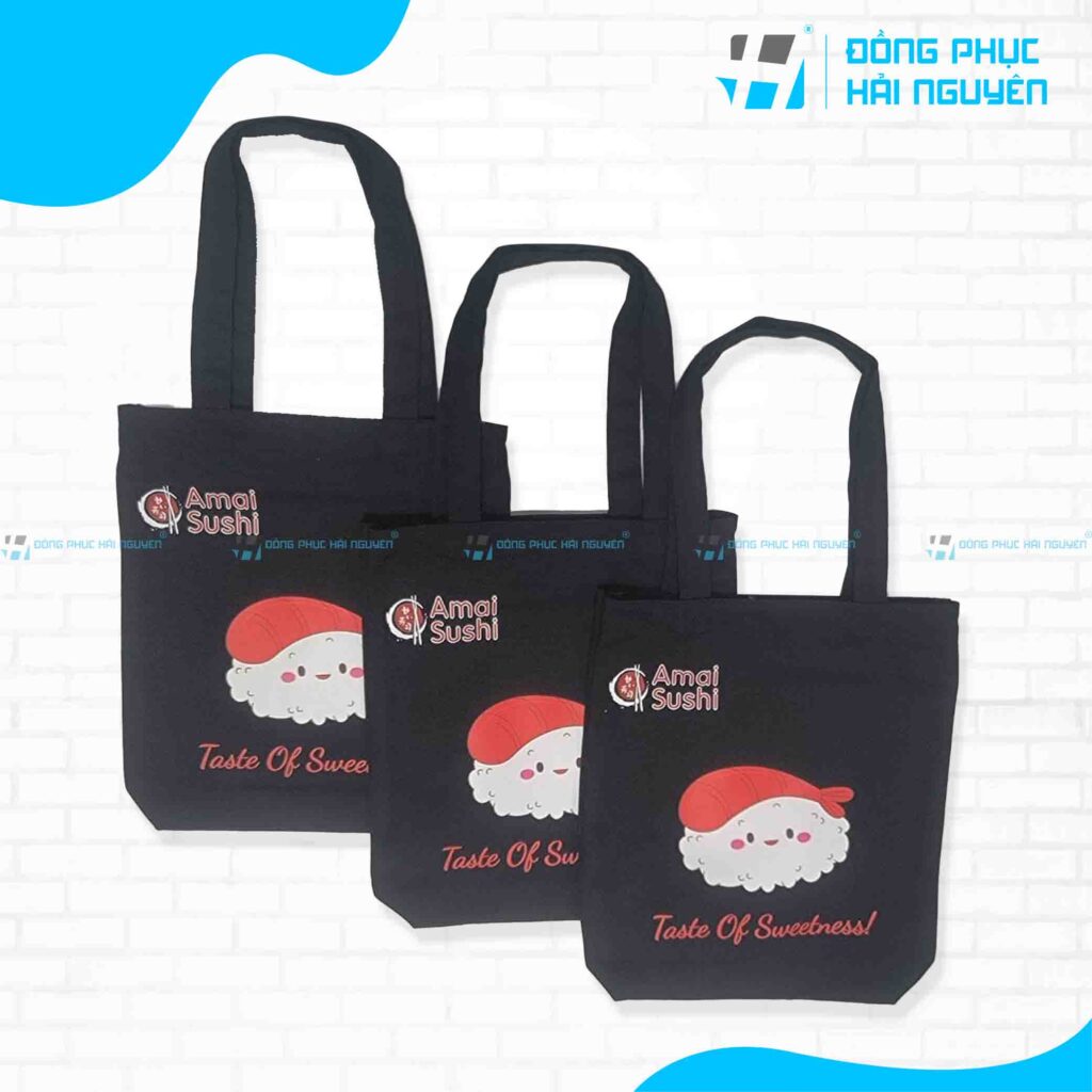 Lợi ích khi đặt may túi tote canvas in logo