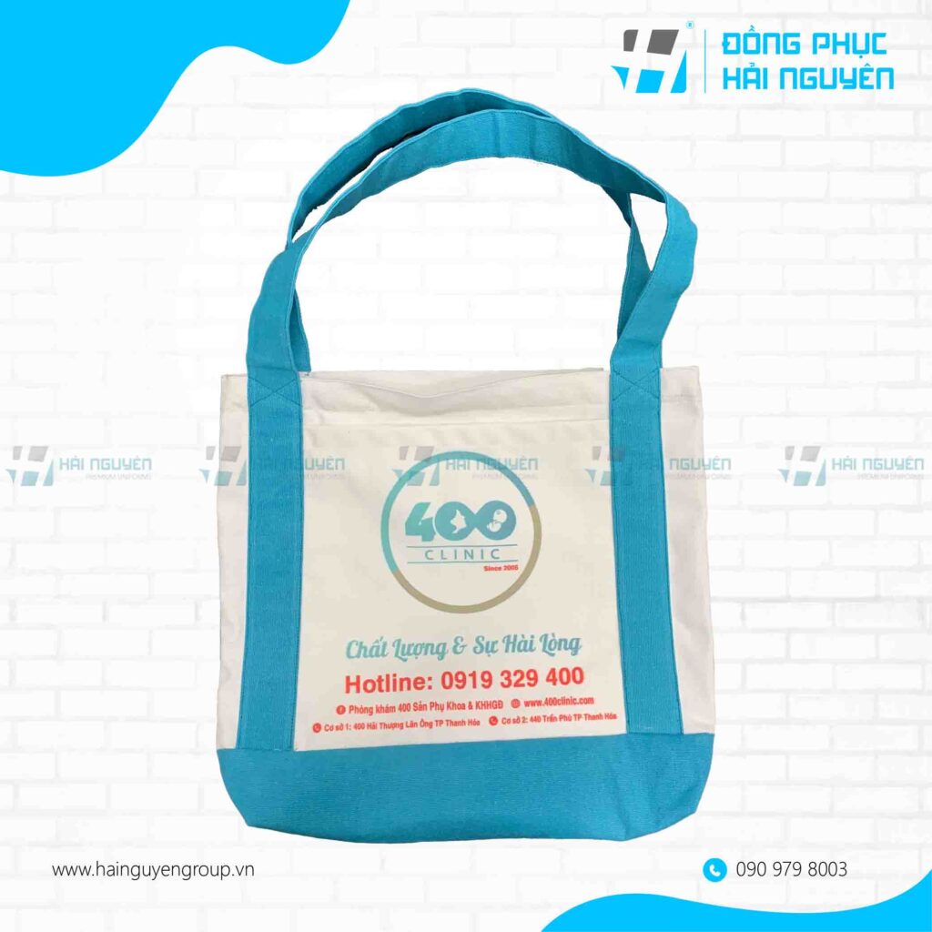 Các mẫu túi túi tote canvas in logo đẹp nhất