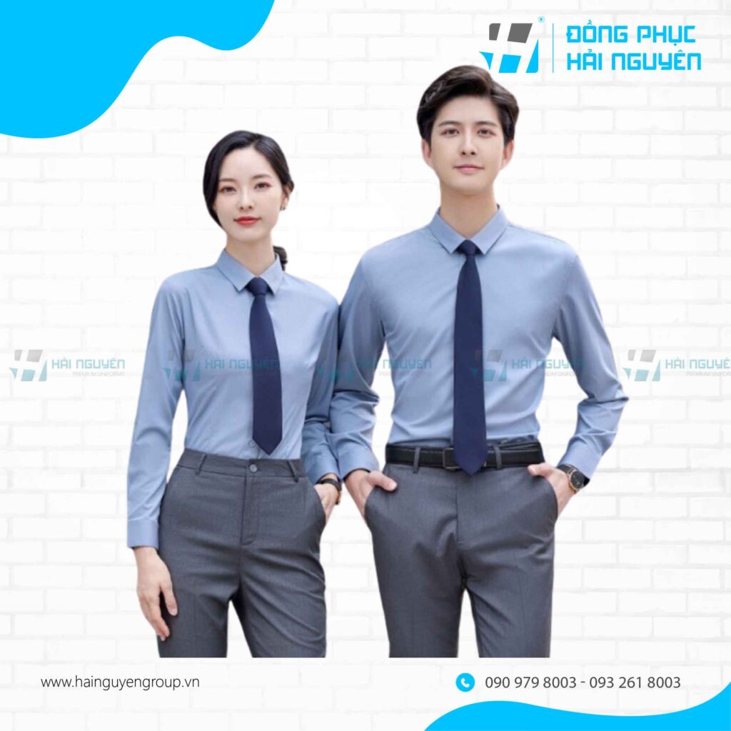 Chất liệu may đồng phục công sở chất lượng