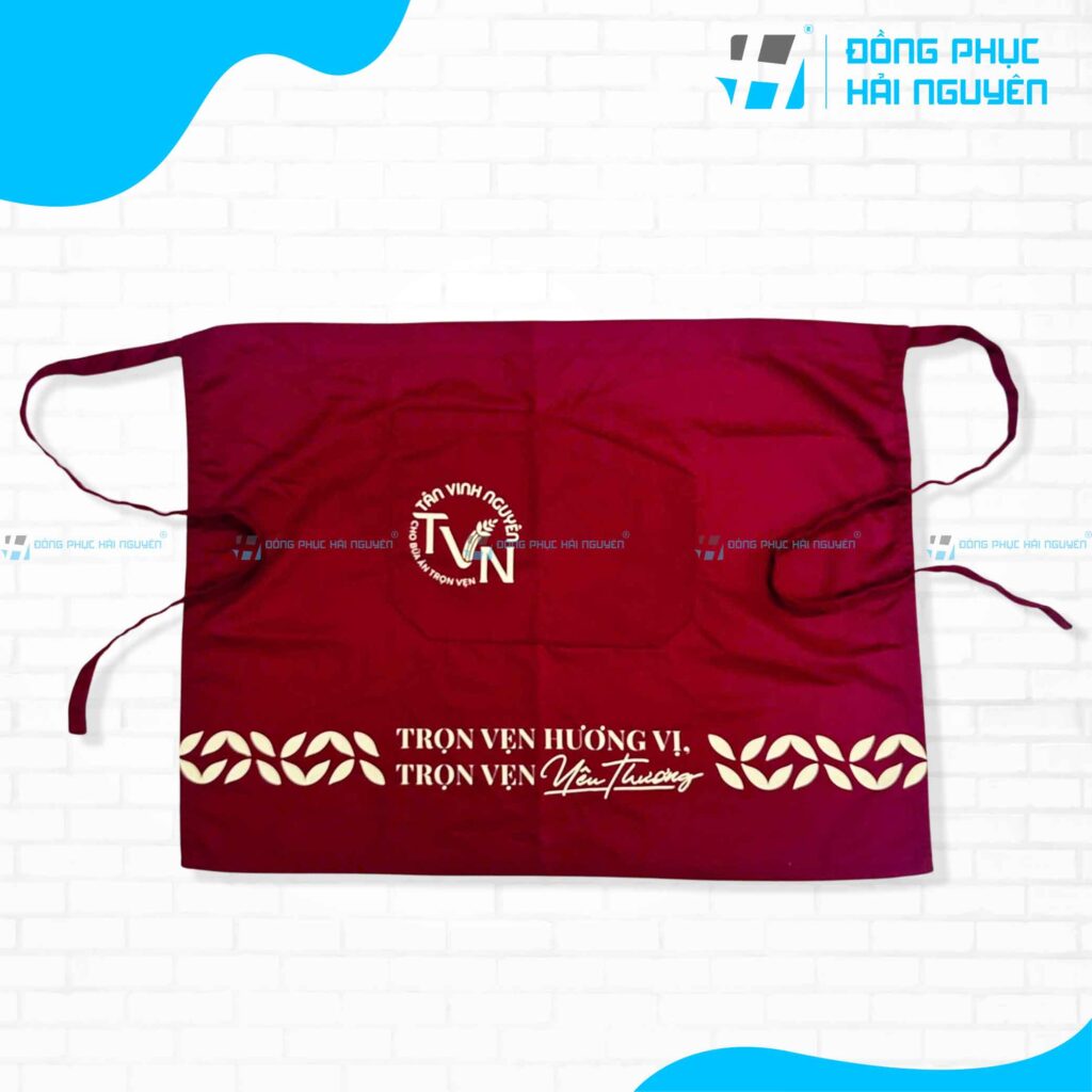 Lợi thế khi chọn in tạp dề tại xưởng