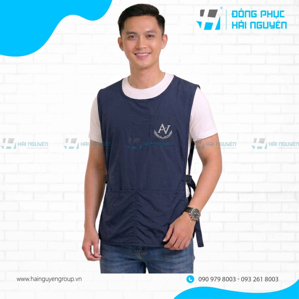 Tạp dề gile phối màu