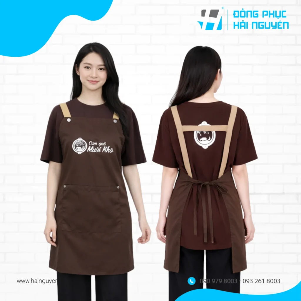 Xưởng may Hải Nguyên chuyên sản xuất tạp dề đồng phục