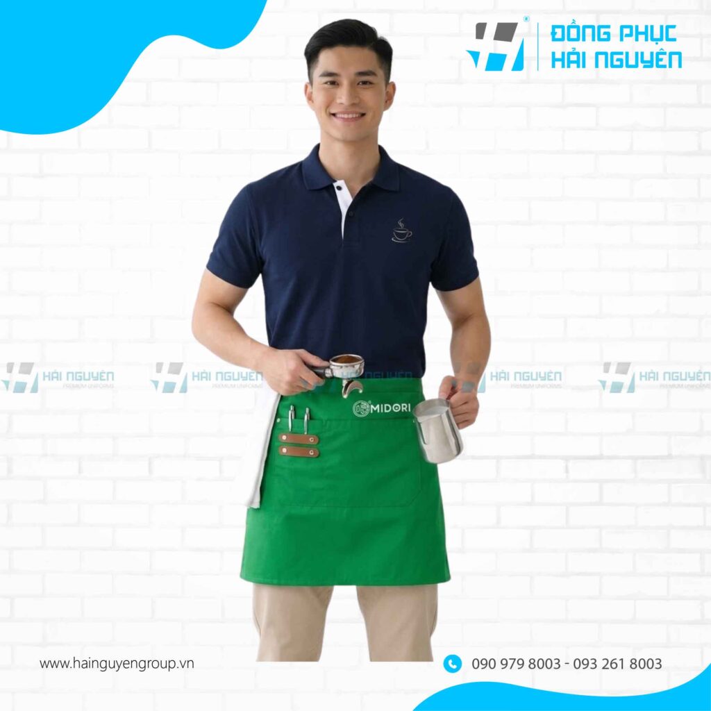 Tạp dề quán cà phê