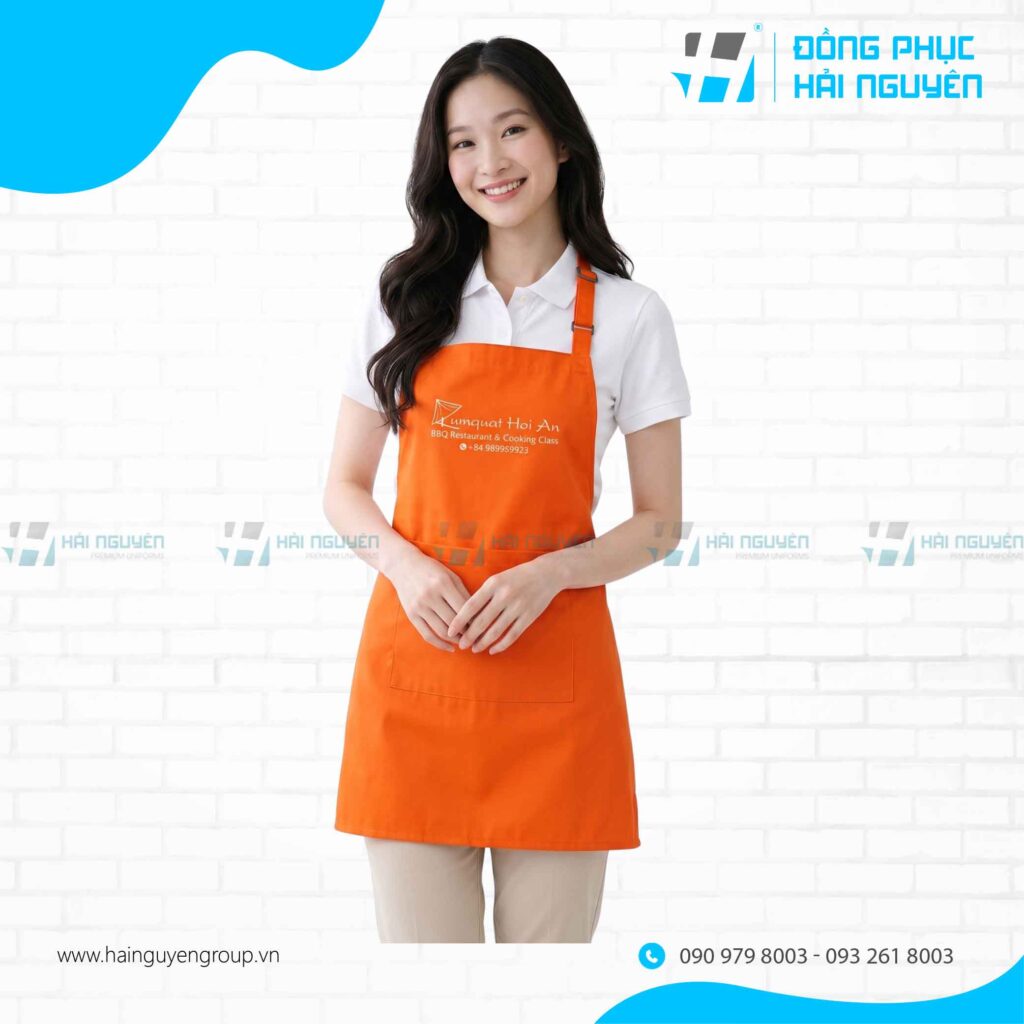 In tạp dề theo yêu cầu