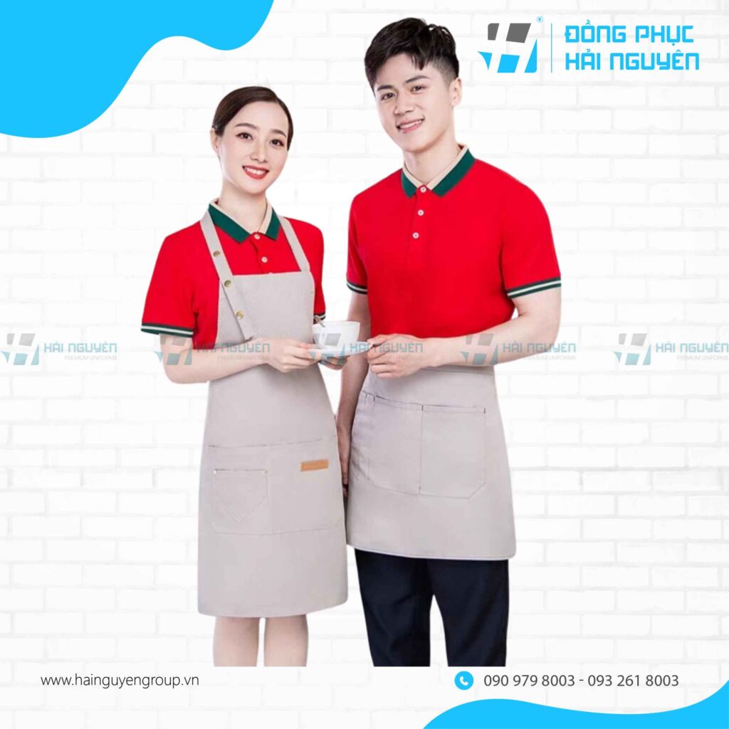 Tạp dề nhân viên phục vụ