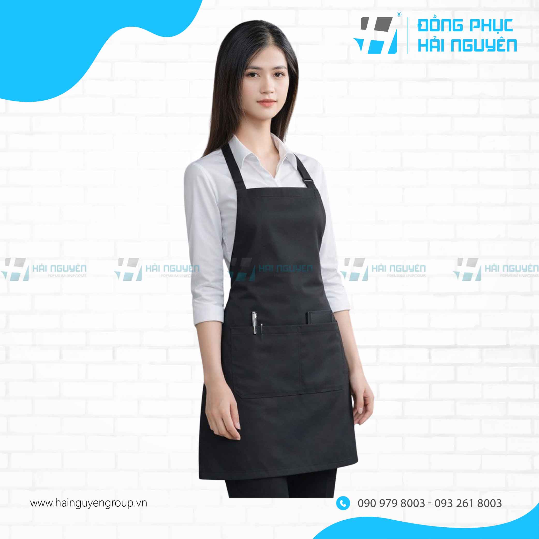 may tạp dề - 3 Công dụng khi may tạp dề đối với nhân viên và doanh nghiệp