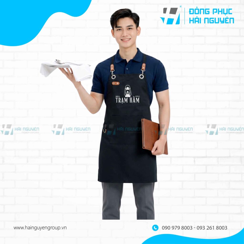 Tạp dề vải chống thấm nước