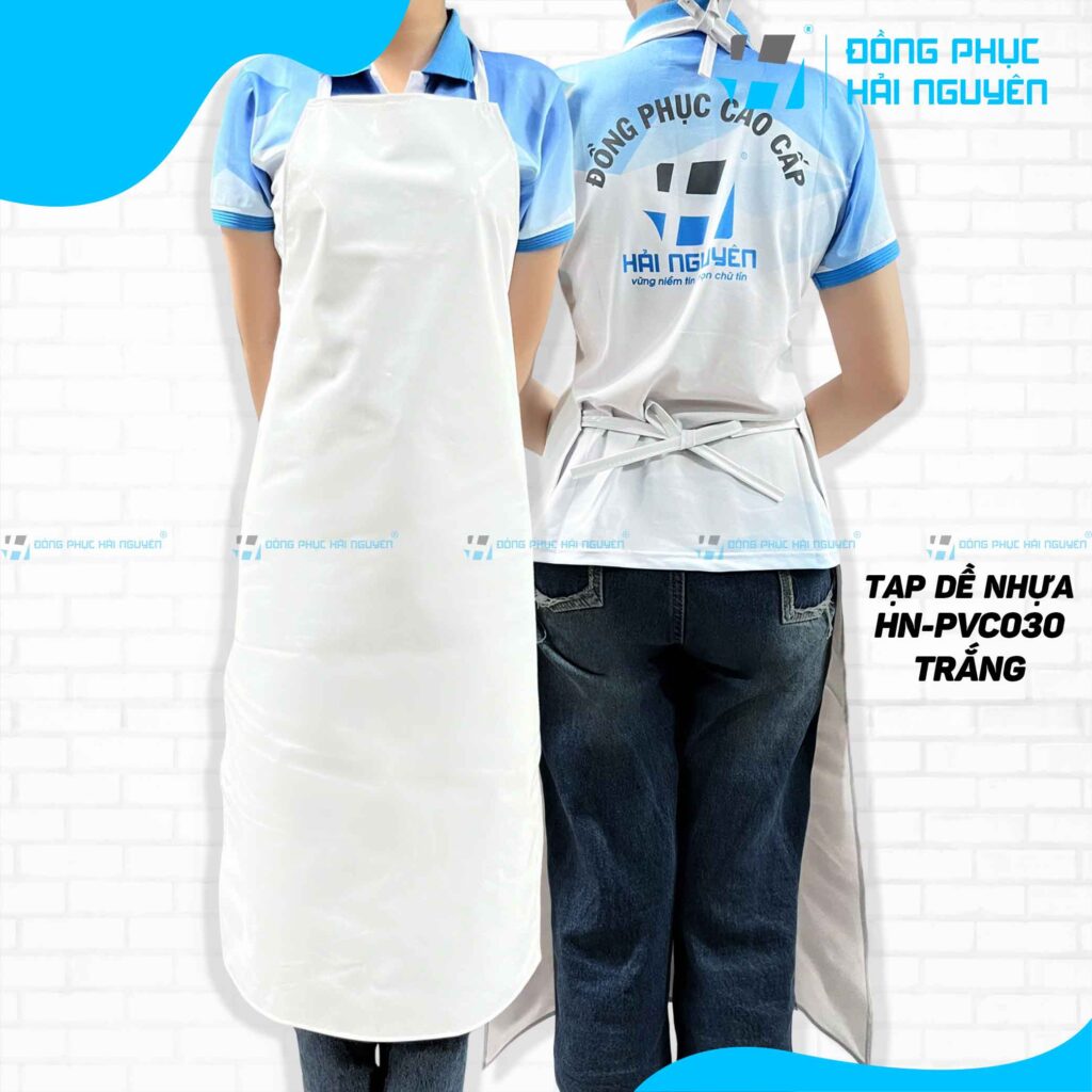 Tạp dề nhựa PVC
