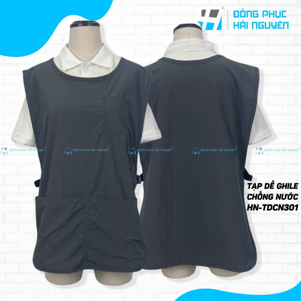 Chất liệu may tạp dề chống hóa chất chất lượng cao