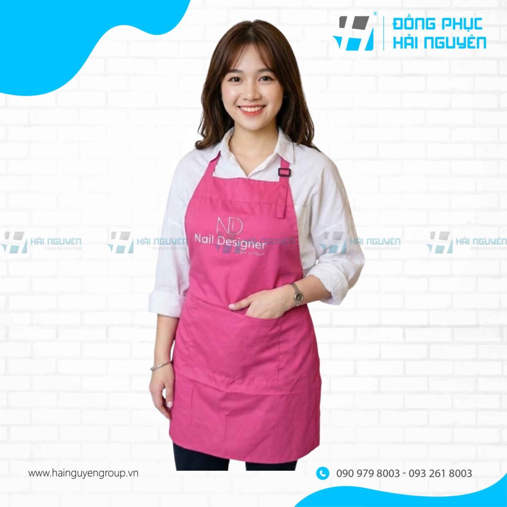 Tạp dề nail
