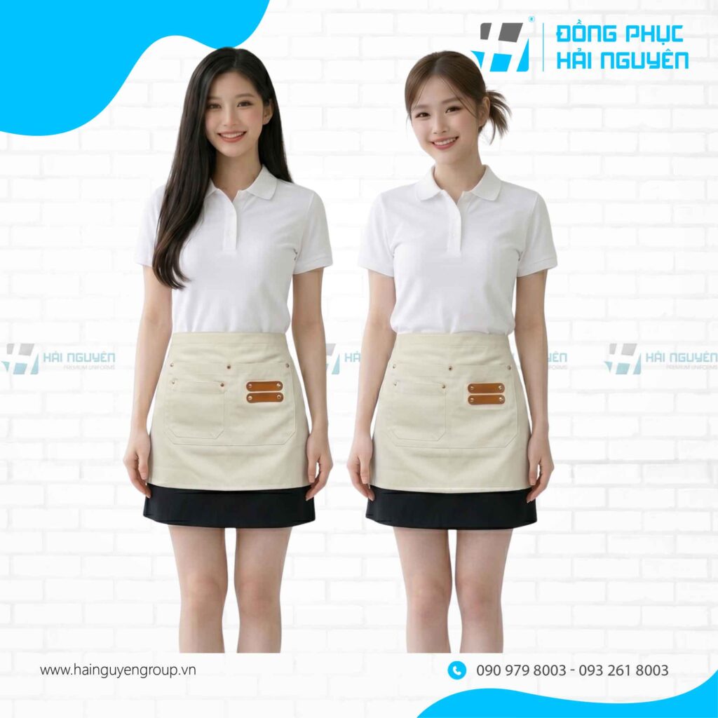 Tạp dề ngang (nửa thân)